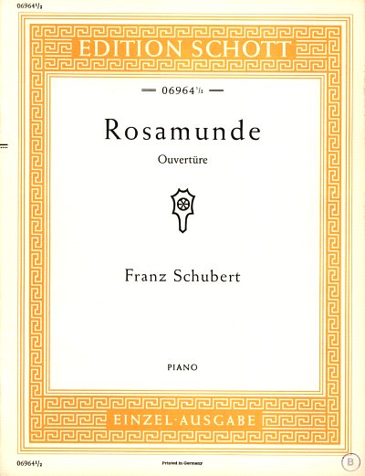 AQ: F. Schubert: Rosamunde , Klav (EA) (B-Ware)
