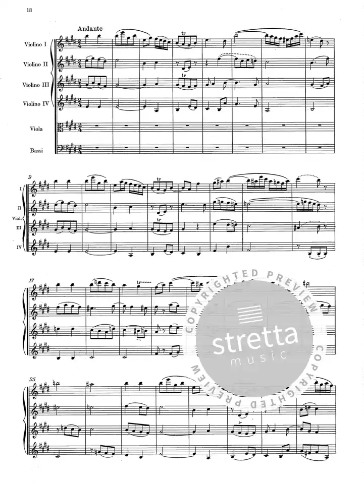 F. Mendelssohn Barth: Sinfonia IX C-Dur, Stro (Part.) (2)