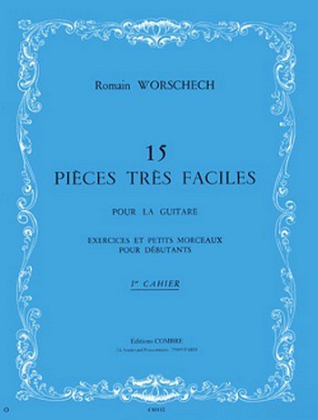 R. Worschech: Pièces très faciles (15) cahier n°1, Git