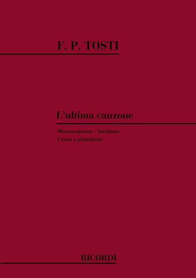 F.P. Tosti: L'Ultima Canzone, GesKlav