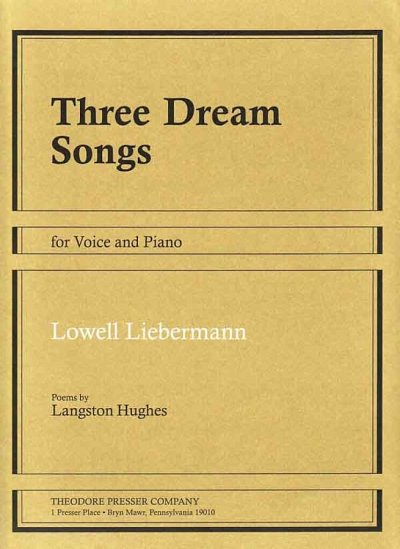 L. Liebermann: Three Dream Songs, GesKlav