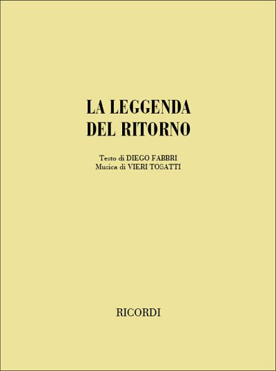 R. Rossellini: La leggenda del ritorno, GsGchOrch (Txtb)