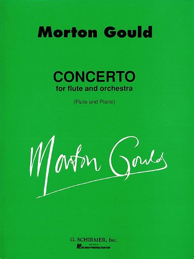 M. Gould: Concerto, FlKlav (KlavpaSt)