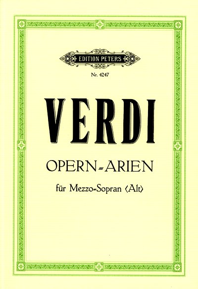 G. Verdi: Arien Fuer Mezzosopran
