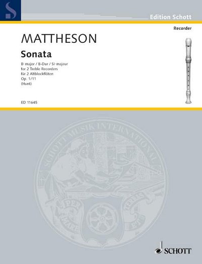 DL: J. Mattheson: Sonate B-Dur (Sppa)