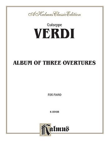 G. Verdi: Album of Three Overtures, Klav