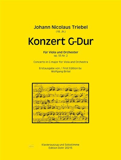 J.N. Triebel: Konzert G-Dur op.55/2 (KASt)