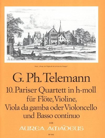 G.P. Telemann: Pariser Quartett 10 H-Moll