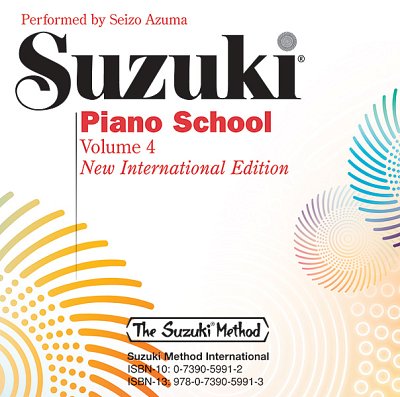 Suzuki Piano School New Int. Edition CD, Volume 4