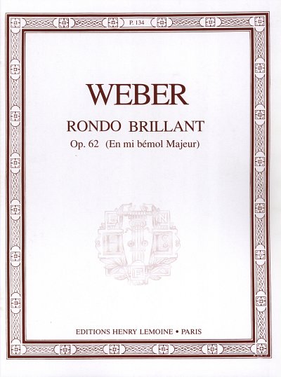 C.M. von Weber: Rondo brillant Op.62, Klav
