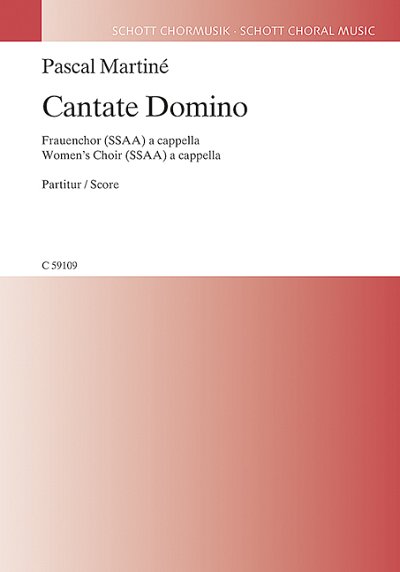 DL: P. Martiné: Cantate Domino, Fch (Chpa)