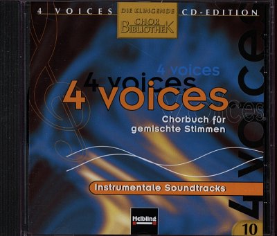 4 voices - CD-Edition 10 instrumental CD 10 mit instrumental