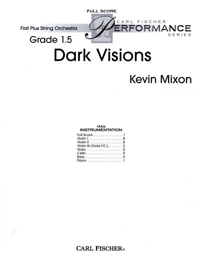K. Mixon: Dark Visions, Stro (Part.)