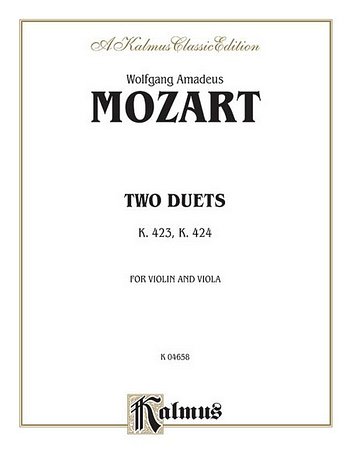 W.A. Mozart: Two Duets, K. 423, K. 424