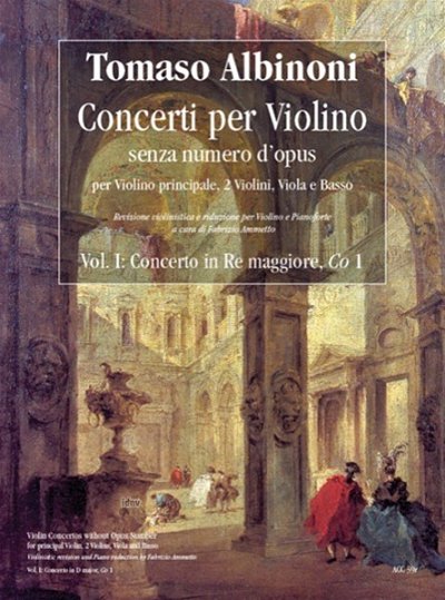 T. Albinoni: Violin Concertos without Opus Number V (Klavpa)