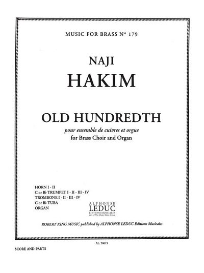 N. Hakim: Old Hundredth (Brass Ensemble), Blech (Pa+St)
