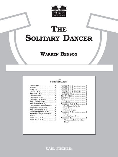 W. Benson: The Solitary Dancer, Blaso (Part.)