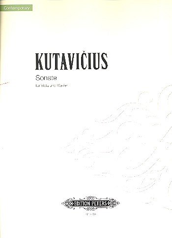 Kutavicius Bronius: Sonate (1968)