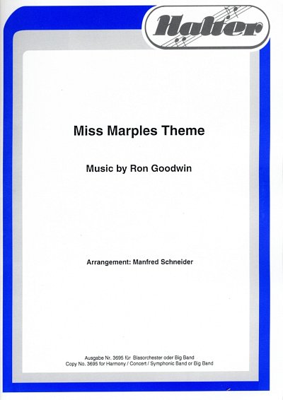 G. Ron: Miss Marple Theme, Blask (Dir+St)