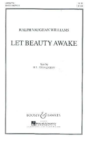 R. Vaughan Williams: Let Beauty Awake (Chpa)