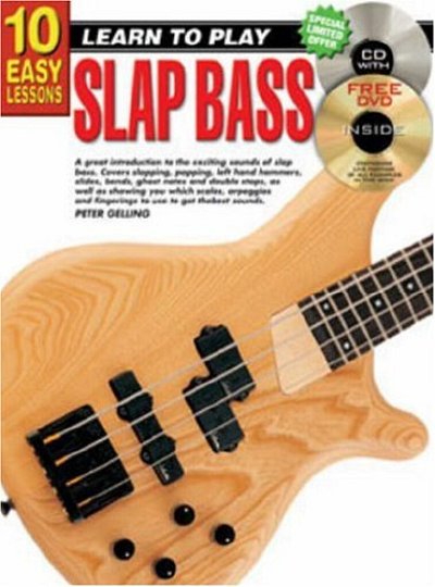 P. Gelling: Learn To Play Slap Bass, E-Bass (+CD+DVD)