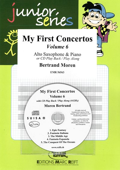 DL: B. Moren: My First Concertos Volume 6, ASaxKlav