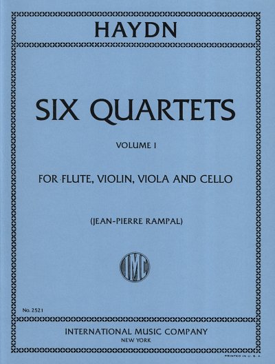 J. Haydn: 6 Quartetti Vol. 1 (Rampal) (Bu)