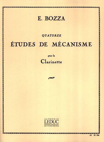 E. Bozza: 14 Etudes De Mécanisme, Klar