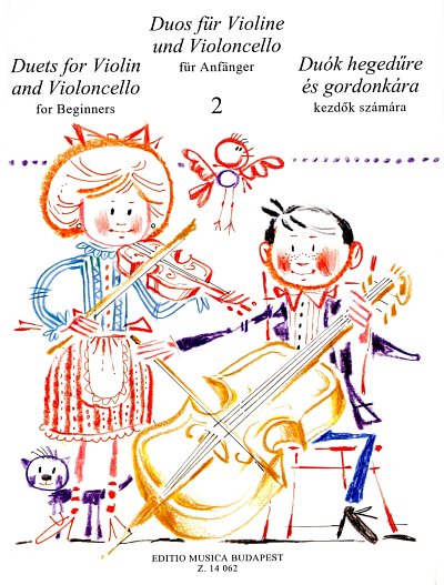 Á. Pejtsik: Duos für Violine und Violoncello 2, VlVc (Sppa)
