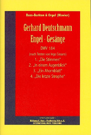 G. Deutschmann: Engel - Gesaenge Dwv 184