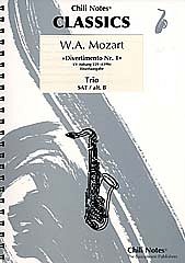 W.A. Mozart: Divertimento 1 Kv Anh 229 (439b) Trio