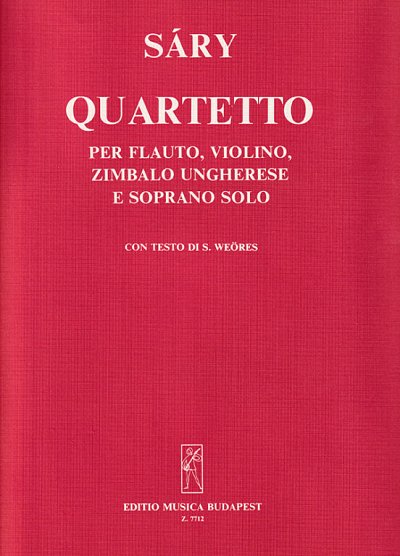 L. Sáry: Quartetto, GesSKamens (Sppa)
