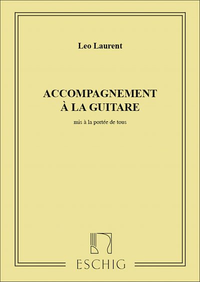 L. Laurent: Accompagnement A La Guitare