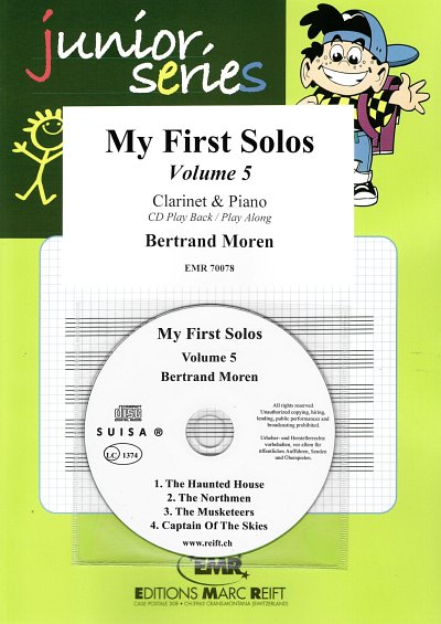 B. Moren: My First Solos Volume 5, KlarKlv (+CD)