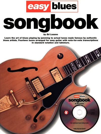 Lozano Ed: Easy Blues Songbook Gtr Tab Book/Cd