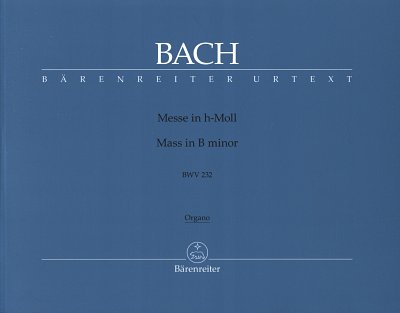 J.S. Bach: Messe h-Moll BWV 232, 5GsGch8OrcBc (Bc)