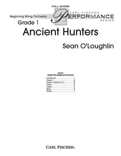 S. O'Loughlin: Ancient Hunters, Stro (Part.)