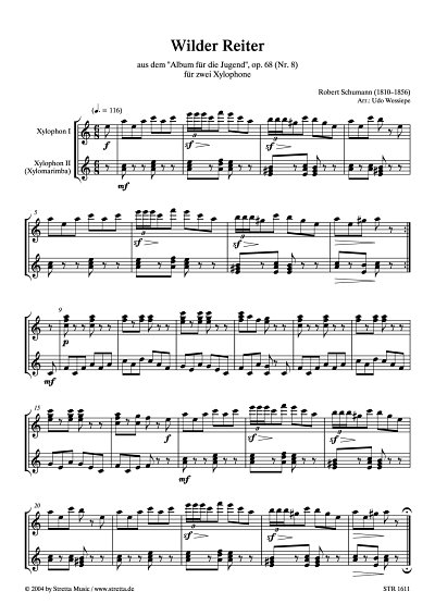 DL: R. Schumann: Wilder Reiter aus dem 