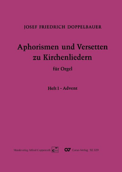 J.F. Doppelbauer: Aphorismen und Versetten zu Kirchenli, Org