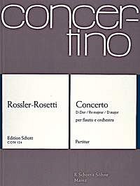 A. Rosetti: Concerto D-Dur Murray C17 , FlOrch (Part.)