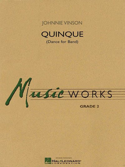 J. Vinson: Quinque (Dance for Band), Blaso (PaStCD)