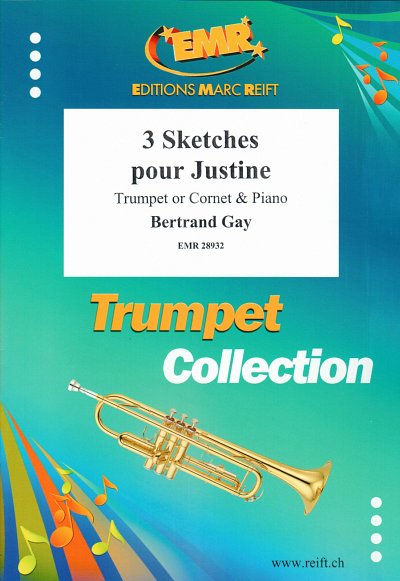B. Gay: 3 Sketches Pour Justine, Trp/KrnKlav
