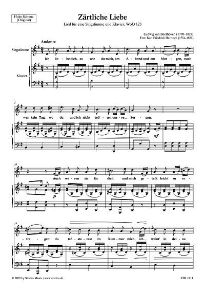 DL: L. v. Beethoven: Zaertliche Liebe 