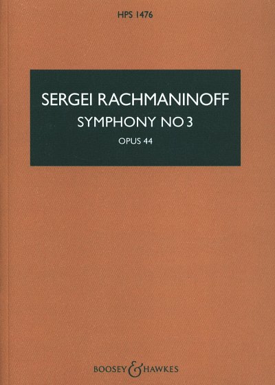 S. Rachmaninow: Symphonie Nr. 3 Op. 44 (Japan E, Sinfo (Stp)