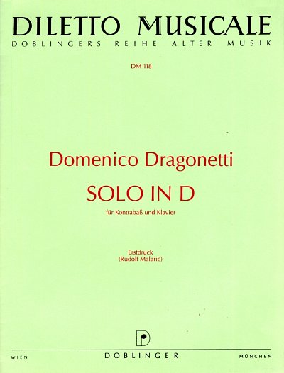 D. Dragonetti: Solo in D, KbKlav (KlavpaSt)