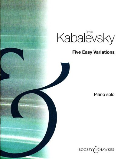 Five Easy Variations op. 51, Klav