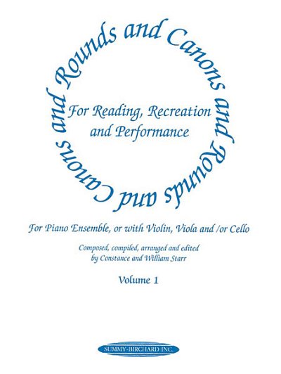 W. Starr: Rounds & Canons for Reading, Recreation Vol., Klav