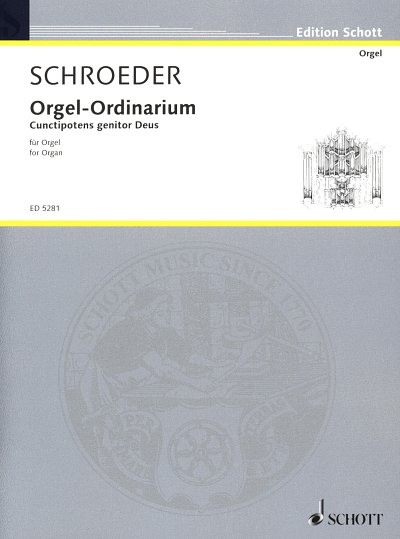 H. Schroeder: Orgel-Ordinarium , Org