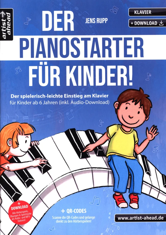 J. Rupp: Der Pianostarter für Kinder!, Klav (+OnlAu) (0)