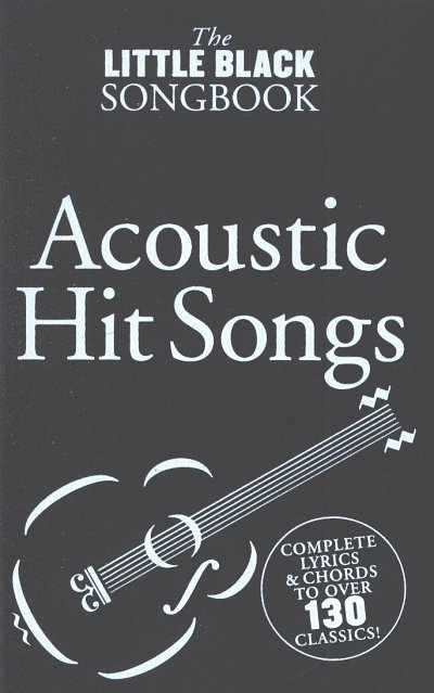 The Little Black Songbook - Acoustic Hits Lc Book, GesGit